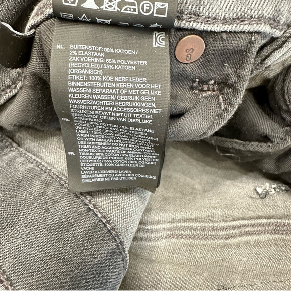 G-STAR RAW Women's 3301 Flare Jeans Faded Grey Generation - Picture 15 of 15